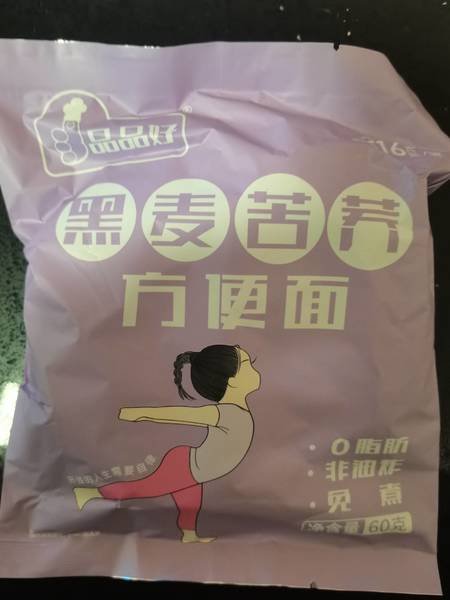 品品好 黑麦苦荞方便面