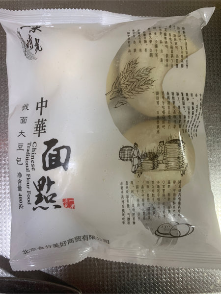 一米时光 戗面大豆包400g