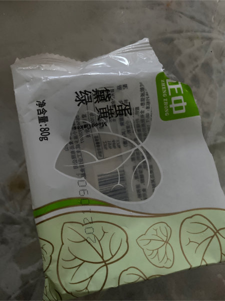 正中 黛绿蛋黄80g