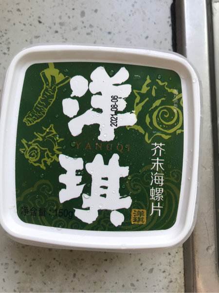 洋琪 芥末海螺片  150g