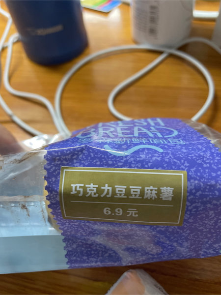 罗森 巧克力豆豆麻薯