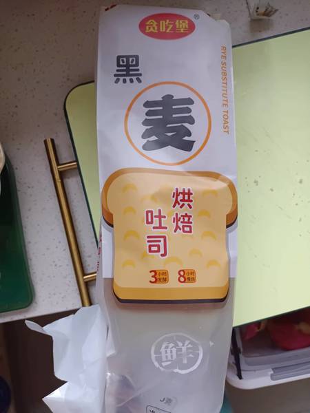 贪吃堡 黑麦烘培吐司面包