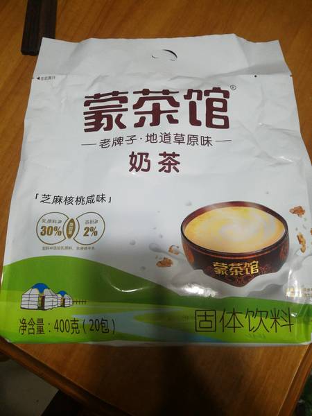 蒙茶馆 芝麻核桃咸奶茶