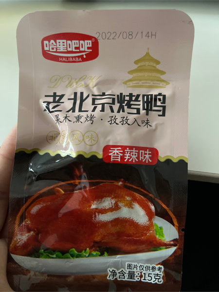 哈里吧吧 15g老北京烤鸭(香辣味)