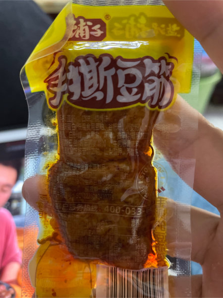 盐津铺子 手撕豆筋(烧烤味)-单包