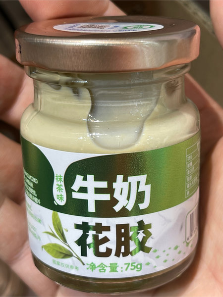 润康 抹茶味牛奶花胶