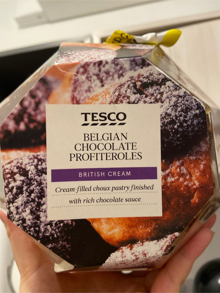 Tesco Belgianchocolateprofiteroles