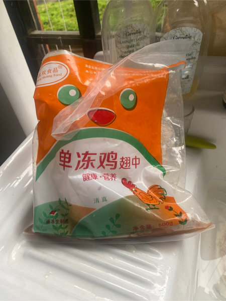 德凤食品 单冻翅中500g