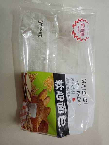 麦润嘉 软心面包鲜奶味