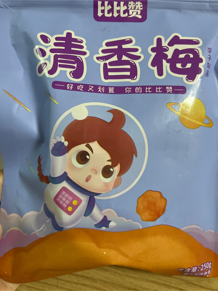 比比赞 清香梅250g