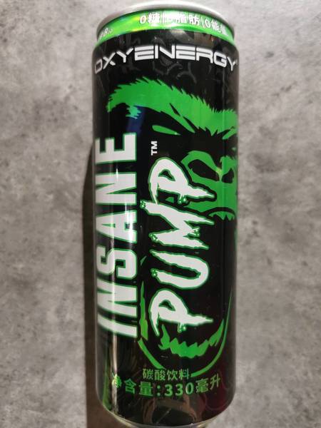 OXYENERGY INSANE PUMP碳酸饮料(330ml/罐)