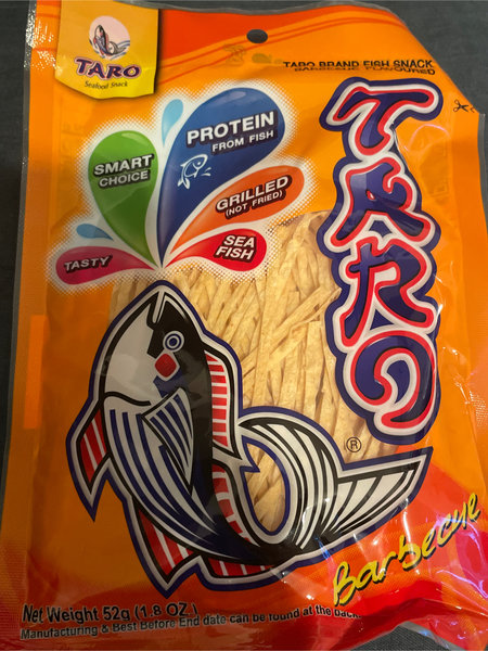 <em>taro</em> fishsnack