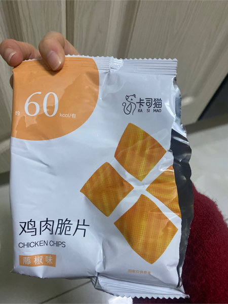 卡司猫 鸡肉脆片(藤椒味)16g