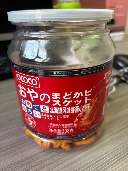 ococo 北海道风味虾酱小饼干