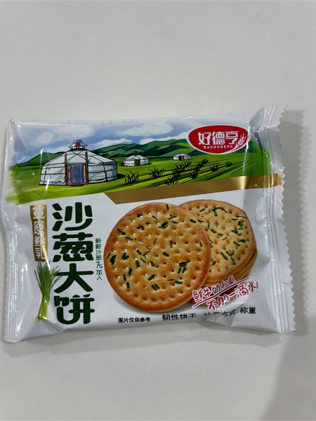 好德亨 2kg草原鲜乳沙葱大饼