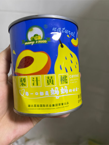 屈姑妈妈的食品 梨汁黄桃