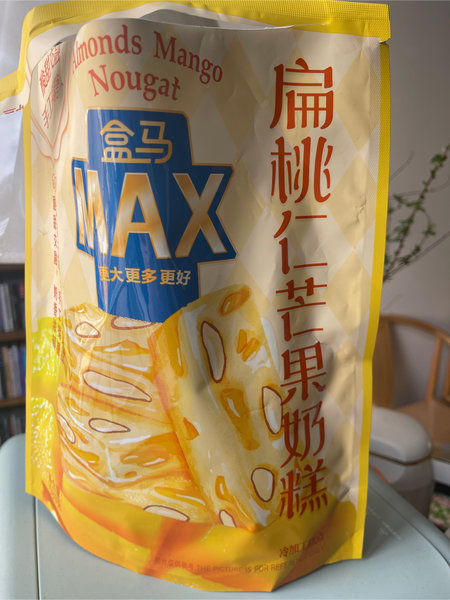 盒马 MAX扁桃仁芒果奶糕 580g