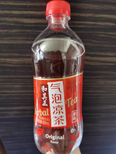 达利园 500ml<em>和<em>其正</em></em>原味气泡<em>凉茶</em>