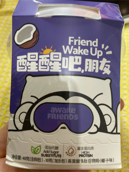 awake friends 燕窝酸多肽谷物粉(椰子味)