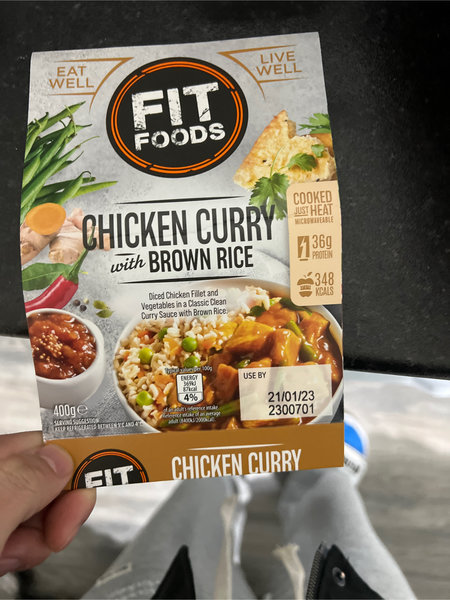 <em>Fit</em> Foods ChickenCurrywithBrownRice