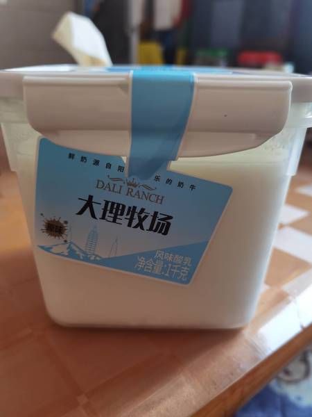 欧亚 大理牧场方桶原味酸乳