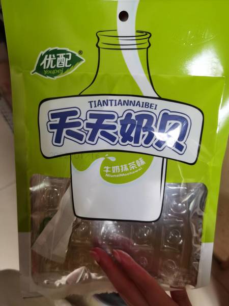 优配 牛奶抹茶味天天奶贝