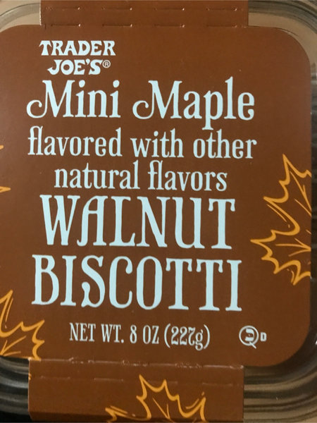 Trader Joe’s Walnutbiscotti