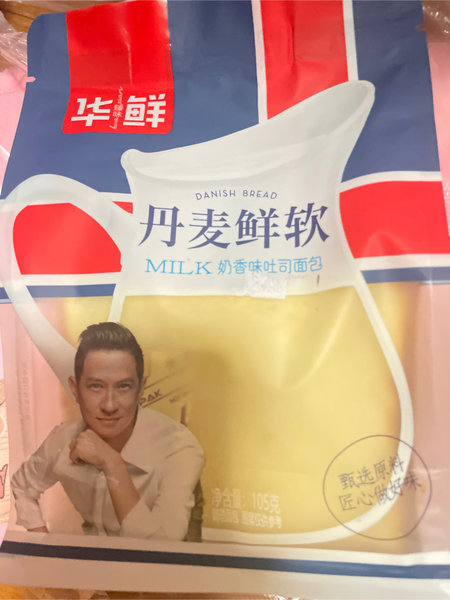 华鲜 奶香味吐司面包