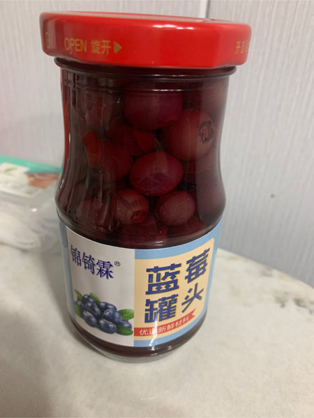 锦锜霖 蓝莓罐头