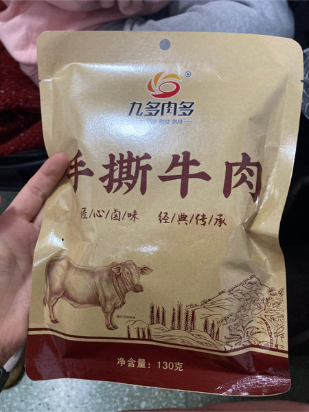 九多肉多 手撕牛肉130g