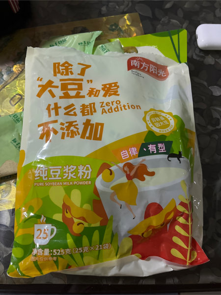 南方阳光 纯豆浆粉500克