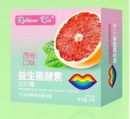 红谷林 益生菌酵素压片(西柚)