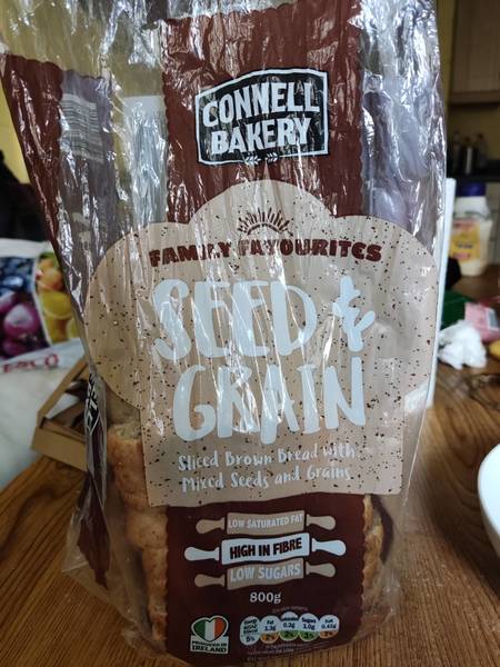 Connell <em>Bake</em>ry Brownbreadwithseed&<em>amp</em>;<em>grain</em>