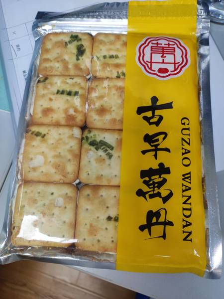 古早萬丹 香葱原味牛扎饼 (整板) 12片