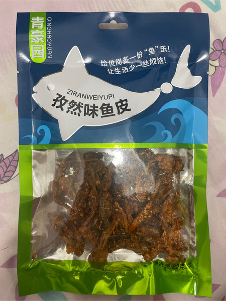 青豪园 孜然味鱼皮