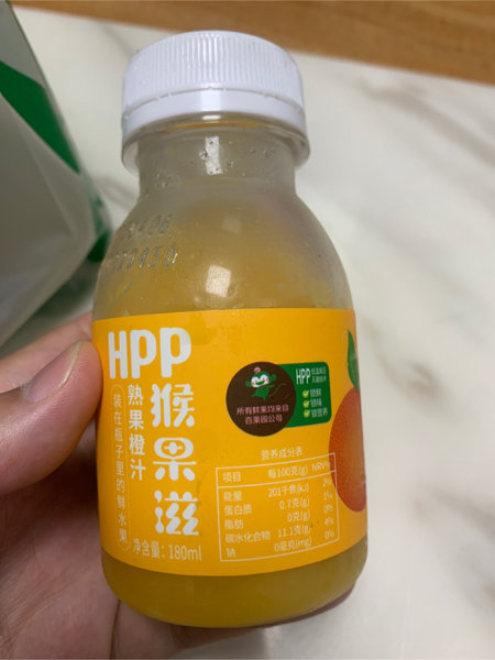 猴果滋 HPP熟果橙汁