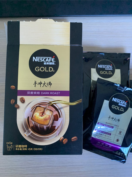 Nescafe Gold <em>雀巢</em><em>金牌</em>挂耳<em>咖啡</em>深度<em>烘焙</em>