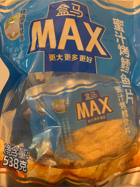 盒马 MAX蜜汁烤鳕鱼片