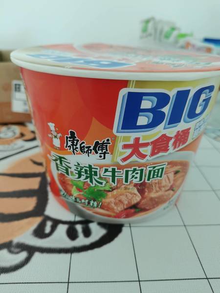 康师傅 香辣牛肉BIG桶面