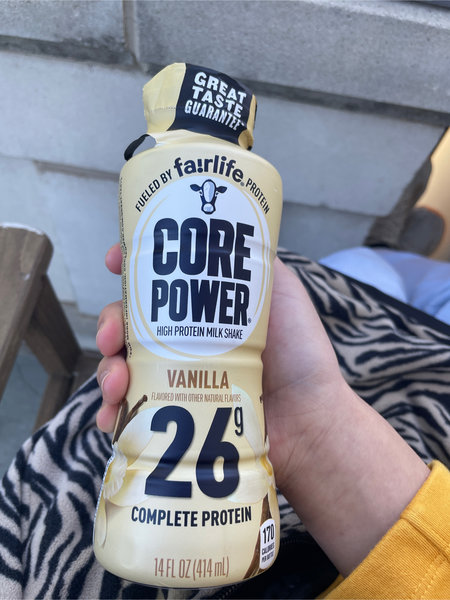 Fairlife corepower香草味蛋白质奶昔