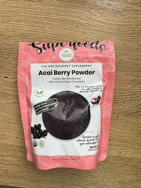 Nature's super food AcaiBerryPowder