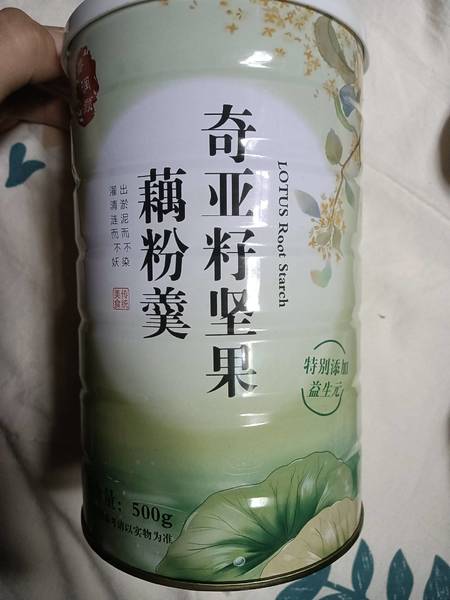 鲁润颜 奇亚籽坚果藕粉羹