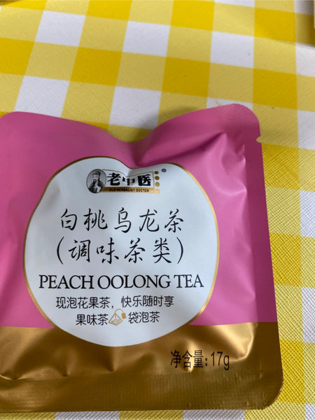 老中医 白桃乌龙茶