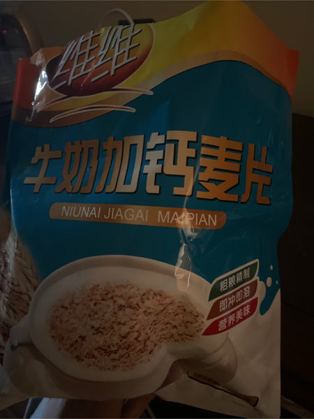 维维 牛奶加钙麦片