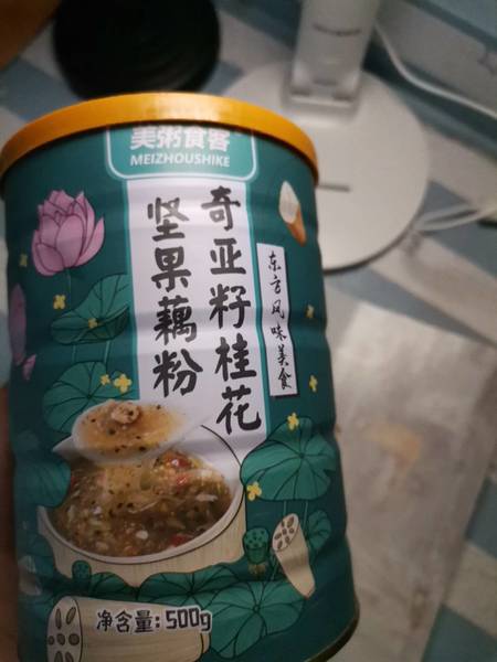 美粥食客 奇亚籽桂花坚果藕粉