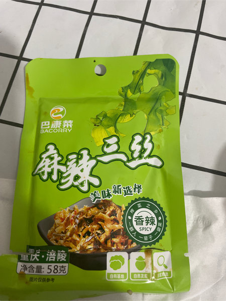 巴康菜 <em>58g</em>麻辣三丝