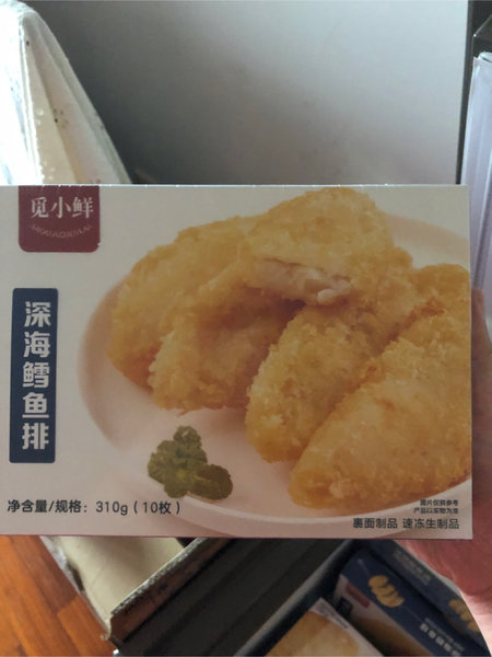 觅小鲜 ，深海鳕鱼排310g/盒/10枚