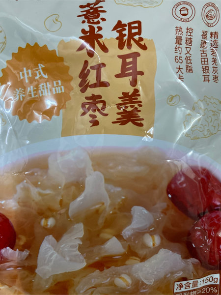 凰家尚品 薏米红枣银耳羹150g