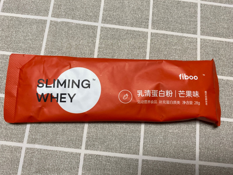 fiboo 乳清蛋白粉(芒果味)28g