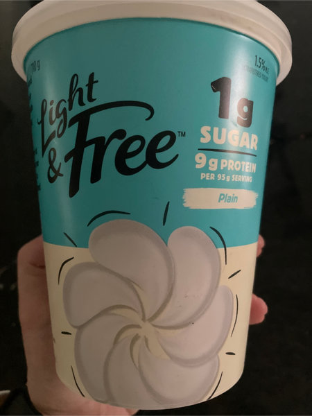 Light and Free Plainyogurt